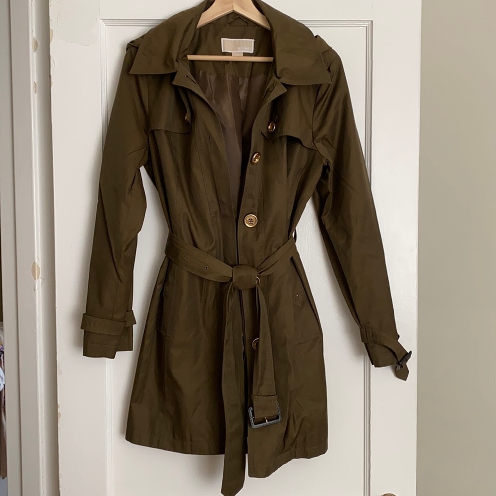 Michael Kors Trench Rain Coat